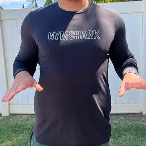 LARGE Gymshark black long sleeve